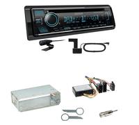Kenwood KDC-BT760DAB Bluetooth Digitalradio Einbauset für Mercedes W210 ab 08/99
