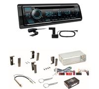 Kenwood KDC-BT760DAB Bluetooth Digitalradio USB CD Einbauset für Audi A3 8L