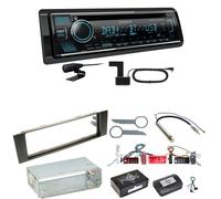 Kenwood KDC-BT760DAB Bluetooth Digitalradio USB CD Einbauset für Audi A3 8P 8PA