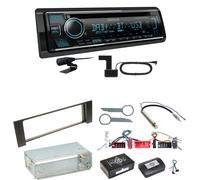 Kenwood KDC-BT760DAB Bluetooth Digitalradio USB CD Einbauset für Audi A4 B6 B7