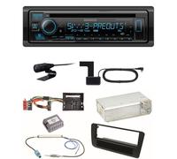 Kenwood KDC-BT950DAB Bluetooth Digitalradio CD Einbauset für Audi A1 8X