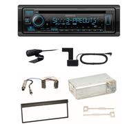 Kenwood KDC-BT950DAB Bluetooth Digitalradio CD Einbauset für Skoda Fabia 6Y