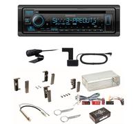 Kenwood KDC-BT950DAB Bluetooth Digitalradio Einbauset für Audi A3 8L