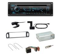 Kenwood KDC-BT950DAB Bluetooth Digitalradio Einbauset für Citroen C5 bis 07/2004