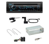 Kenwood KDC-BT950DAB Bluetooth Digitalradio Einbauset für Dacia Duster bis 2012