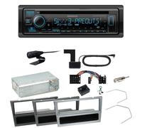 Kenwood KDC-BT950DAB Bluetooth Einbauset für Opel Omega B Meriva A Agila Vivaro