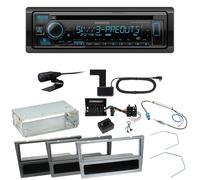 Kenwood KDC-BT950DAB Bluetooth Einbauset für Opel Vectra C Meriva Vivaro Combo
