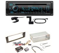 Kenwood KDC-BT960DAB Bluetooth Digitalradio CD USB Einbauset für Audi A3 8P 8PA