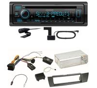 Kenwood KDC-BT960DAB Bluetooth Digitalradio Einbauset für BMW E90 E91 E92 E93