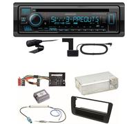 Kenwood KDC-BT960DAB Bluetooth Digitalradio USB CD Einbauset für Audi A1 8X