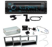 Kenwood KDC-BT960DAB Bluetooth Einbauset für Opel Vectra C Meriva Vivaro Combo
