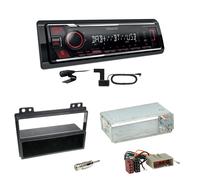 Kenwood KMM-BT407DAB Bluetooth Digitalradio Einbauset für Ford Fiesta Fusion