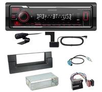 Kenwood KMM-BT408DAB Bluetooth Digitalradio Einbauset für BMW 5er E39 ab 10/2000