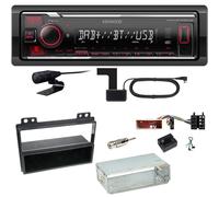 Kenwood KMM-BT408DAB Bluetooth Digitalradio Einbauset für Ford Fusion Fiesta