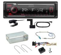 Kenwood KMM-BT408DAB Bluetooth Digitalradio Einbauset für Mercedes Citan W415