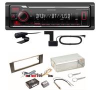 Kenwood KMM-BT408DAB Bluetooth Digitalradio USB Einbauset für Audi A3 8P 8PA