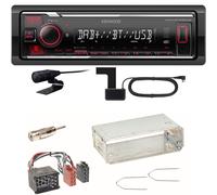 Kenwood KMM-BT408DAB Bluetooth Digitalradio USB Einbauset für BMW E30 E34 E32