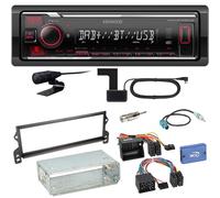 Kenwood KMM-BT408DAB Bluetooth Digitalradio USB Einbauset für MINI R50 R52 R53