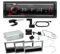 Kenwood KMM-BT408DAB Bluetooth Einbauset für Opel Vectra C Meriva Vivaro Combo
