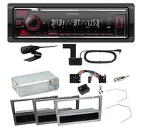 Kenwood KMM-BT408DAB Bluetooth Einbauset für Opel Vectra C Signum Corsa Combo