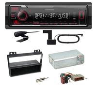 Kenwood KMM-BT408DAB Bluetooth USB Digitalradio Einbauset für Ford Fiesta Fusion