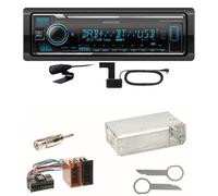 Kenwood KMM-BT508DAB Bluetooth Digitalradio Einbauset für Mercedes A C M Klasse