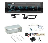Kenwood KMM-BT508DAB Bluetooth Digitalradio Einbauset für Mercedes Citan W415