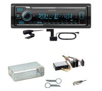 Kenwood KMM-BT508DAB Bluetooth Digitalradio Einbauset für Mercedes W210 ab 08/99