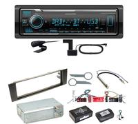 Kenwood KMM-BT508DAB Bluetooth Digitalradio USB Einbauset für Audi A3 8P 8PA