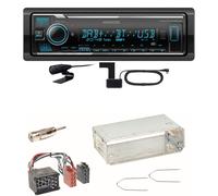Kenwood KMM-BT508DAB Bluetooth Digitalradio USB Einbauset für BMW E30 E34 E32 