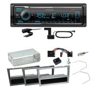 Kenwood KMM-BT508DAB Bluetooth Einbauset für Opel Vectra C Signum Corsa Combo