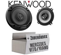 Kenwood Lautsprecher für Mercedes Vito Viano W639 Boxen 13cm 2-Wege Koax Tür Set