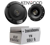 Kenwood Lautsprecher für VW Golf 6 Variant Front 16cm 330W Koax Auto Boxen Set