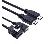 Keple CD-IH202 Kabel Kompatibel mit Pioneer Radio Stereoanlage AppRadio 3 SPH-DA210/ SPH-DA110/AppRadio 2/ SPH-DA100/ AVIC-Z150BH/ AVIC-X950BH/ AVH-X8500bhs/AVIC-8000NEX/ AVIC-7000NEX/AVIC-6000NEX