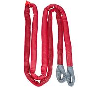 Kerbl Abschleppschlinge (L x B 10 m x 4 cm, Bruchlast 35000 kg, Farbe Rot, zum Schleppen von Fahrzeugen wie LKW usw.) 37707