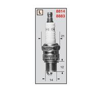 Zündkerze CHAMPION OE038/T10