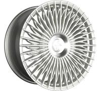 Keskin Keskin KT X1 Exclusive silver front polish 9.5x21 ET50 - LK5/112 ML66.6 Alufelge silber