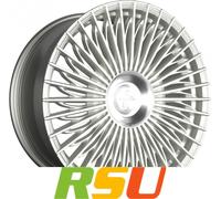 Keskin Keskin KT X1 Exclusive silver front polish 8.5x19 ET35 - LK5/120 ML72.6 Alufelge silber