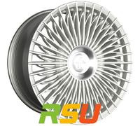 Keskin Keskin KT X1 Exclusive silver front polish 9.5x21 ET50 - LK5/112 ML66.6 Alufelge silber