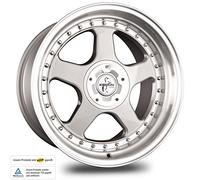 KESKIN KT1 SILVER LIP POLISH 9x16 ET15 5.00x100.00 Hub Hole 72.60 mm - Alu felgen