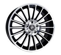 Keskin KT15 Speed Black Front Polish Alufelge 18 Zoll ET30 5x112 ML66,6