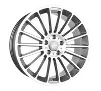 Keskin KT15 Speed Palladium Front Polish Alufelge 18 Zoll ET45 5x112 ML66,6