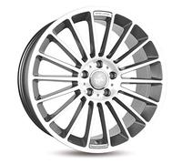 Keskin KT15 Speed Palladium Front Polish Alufelge 18 Zoll ET30 5x112 ML66,6