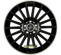 Keskin KT15 8,0x18 ET30 Black lip polish Alufelge