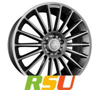 16 Zoll KESKIN KT15 5x120 ET35 Alufelgen PALLADIUM PAINTED