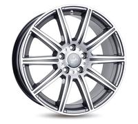 KESKIN WHEELS KT16 DYNAMIC palladium front polished 8.5Jx19 5x112 ET45