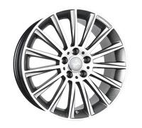 Keskin, KT18 Turbo, 8,5x19 ET30 5x112 72,6, palladium front polish