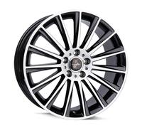 Keskin KT18 9.5JX20 5/120 ET35 72.6 BLACK FRONT POLISH Alufelge