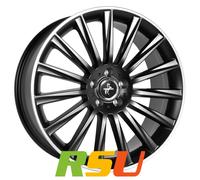 20 Zoll KESKIN KT18 5x112 ET30 Alufelgen MATT BLACK LIP POLISH