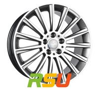KESKIN KT18 8,5Jx19 5/112 ET45 72,6 PFP, PALLADIUM FRONT POLISH, 8,5X19